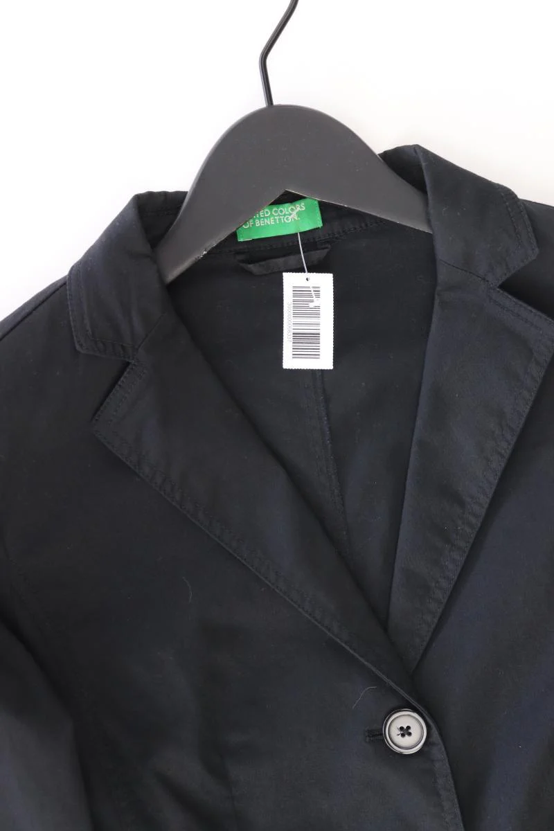 United Colors of Benetton Slim Blazer Gr. 36 schwarz aus Baumwolle - Image 2