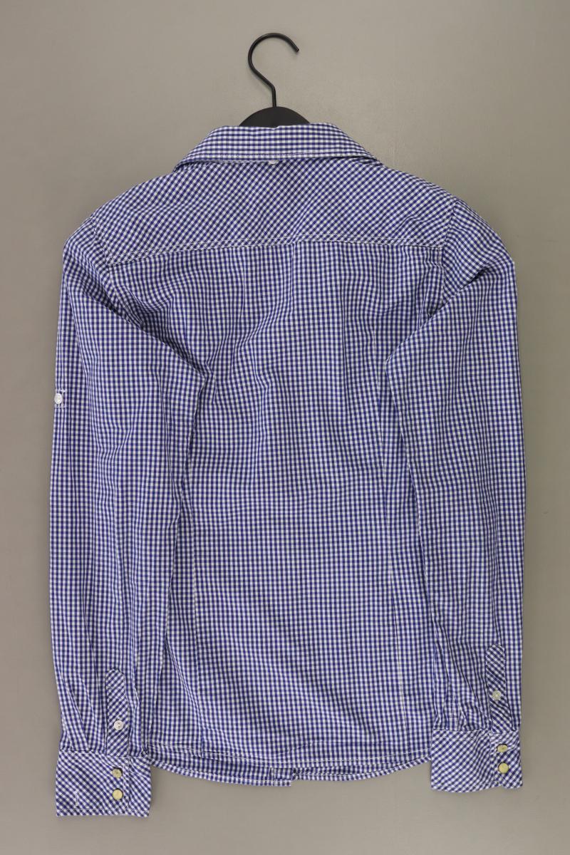 Maison Scotch Karobluse Gr. 38 kariert Langarm blau aus Baumwolle - Image 2