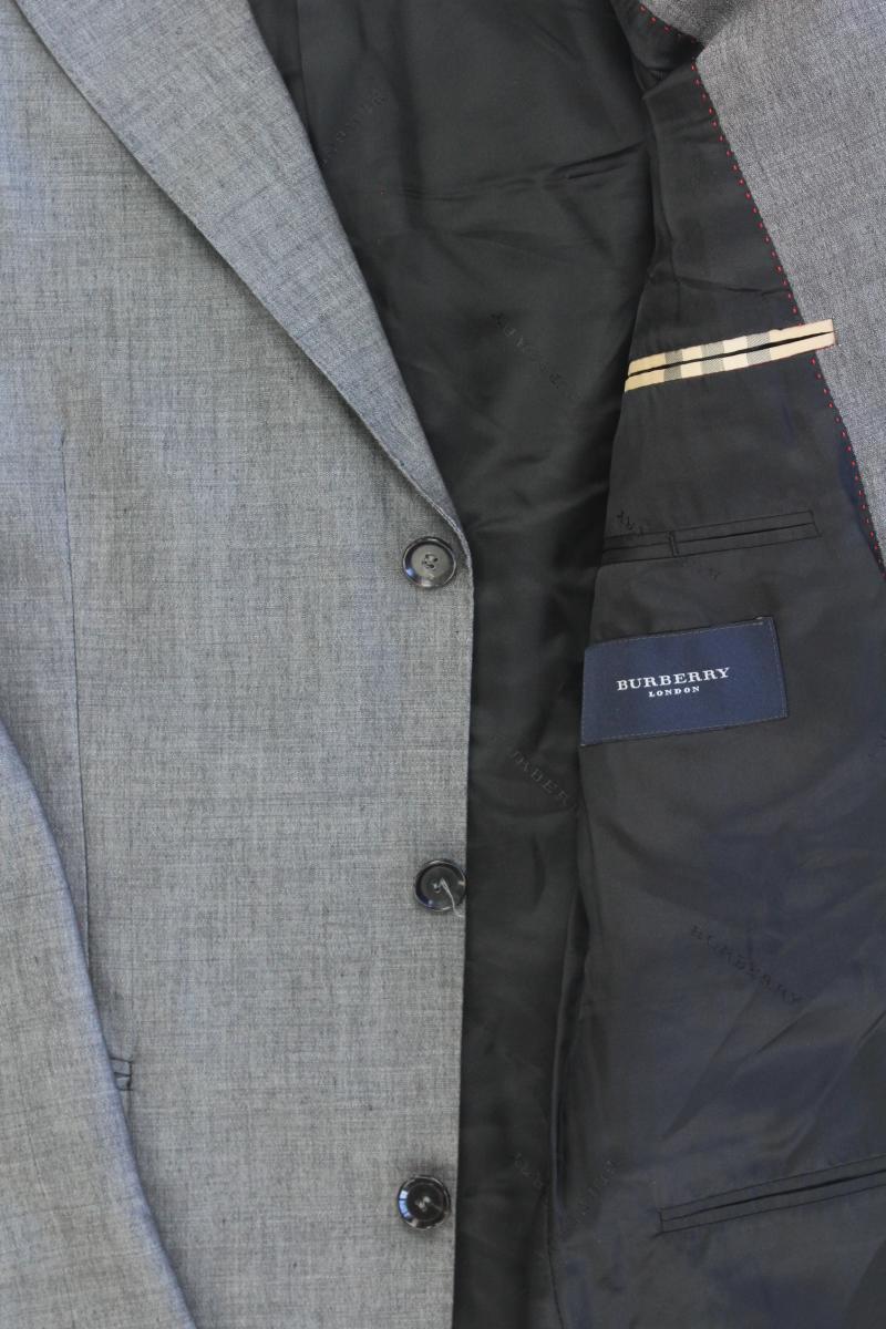 Burberry Wollsakko für Herren Gr. 48 neuwertig grau aus Schurwolle - Image 4