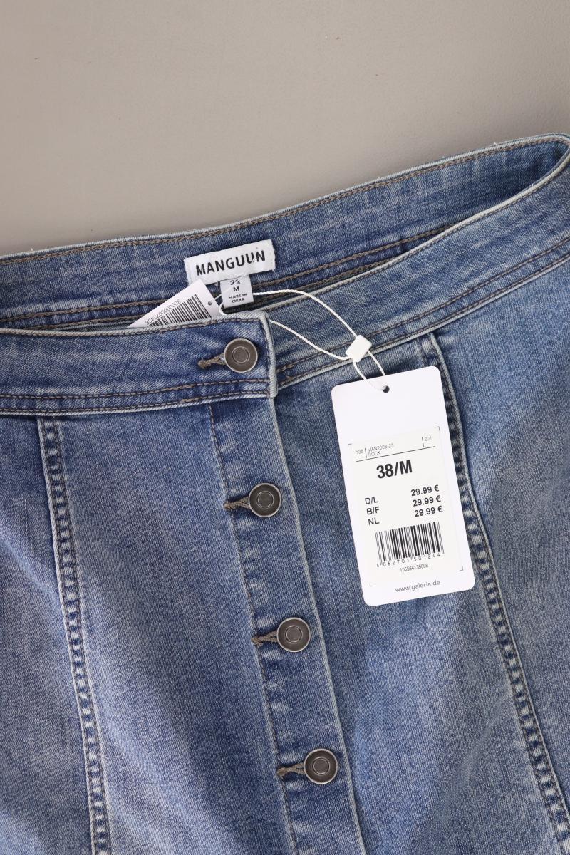 Manguun Jeansrock Gr. 38 neu mit Etikett Neupreis: 29,99€! blau aus Baumwolle - Image 2