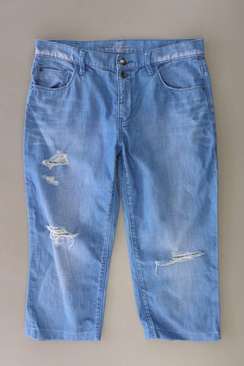 Esprit 3/4 Jeans Gr. W27 blau aus Baumwolle