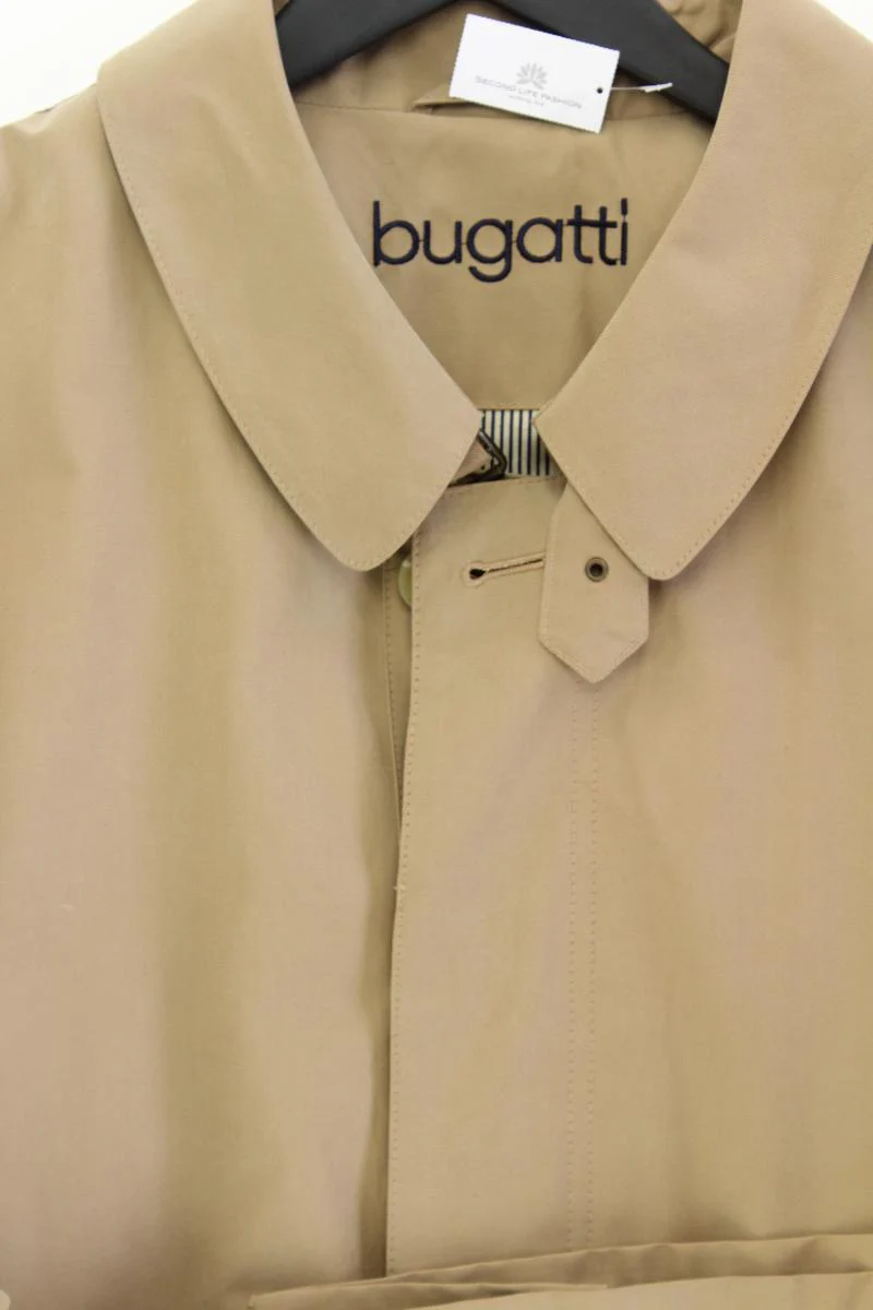 Bugatti Regular Mantel für Herren Gr. XXL Vintage braun aus Baumwolle - Image 2
