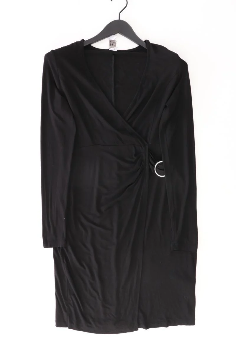 Best Connections Jerseykleid Gr. 38 Langarm schwarz aus Viskose