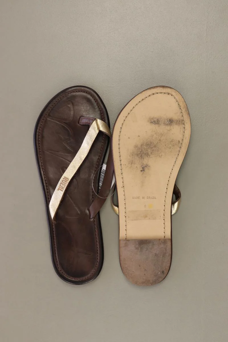 Sandalen Gr. 37 gold - Image 2