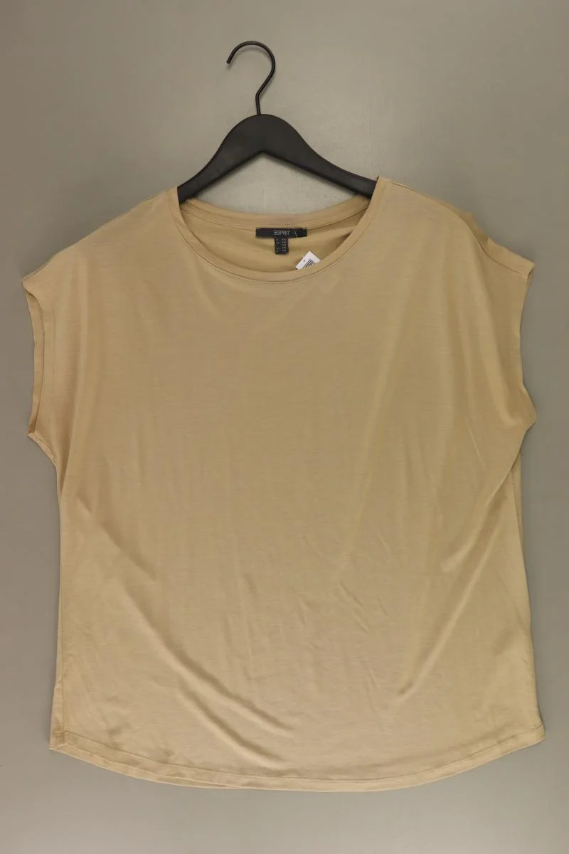 Esprit T-Shirt Gr. XXL Kurzarm creme aus Viskose