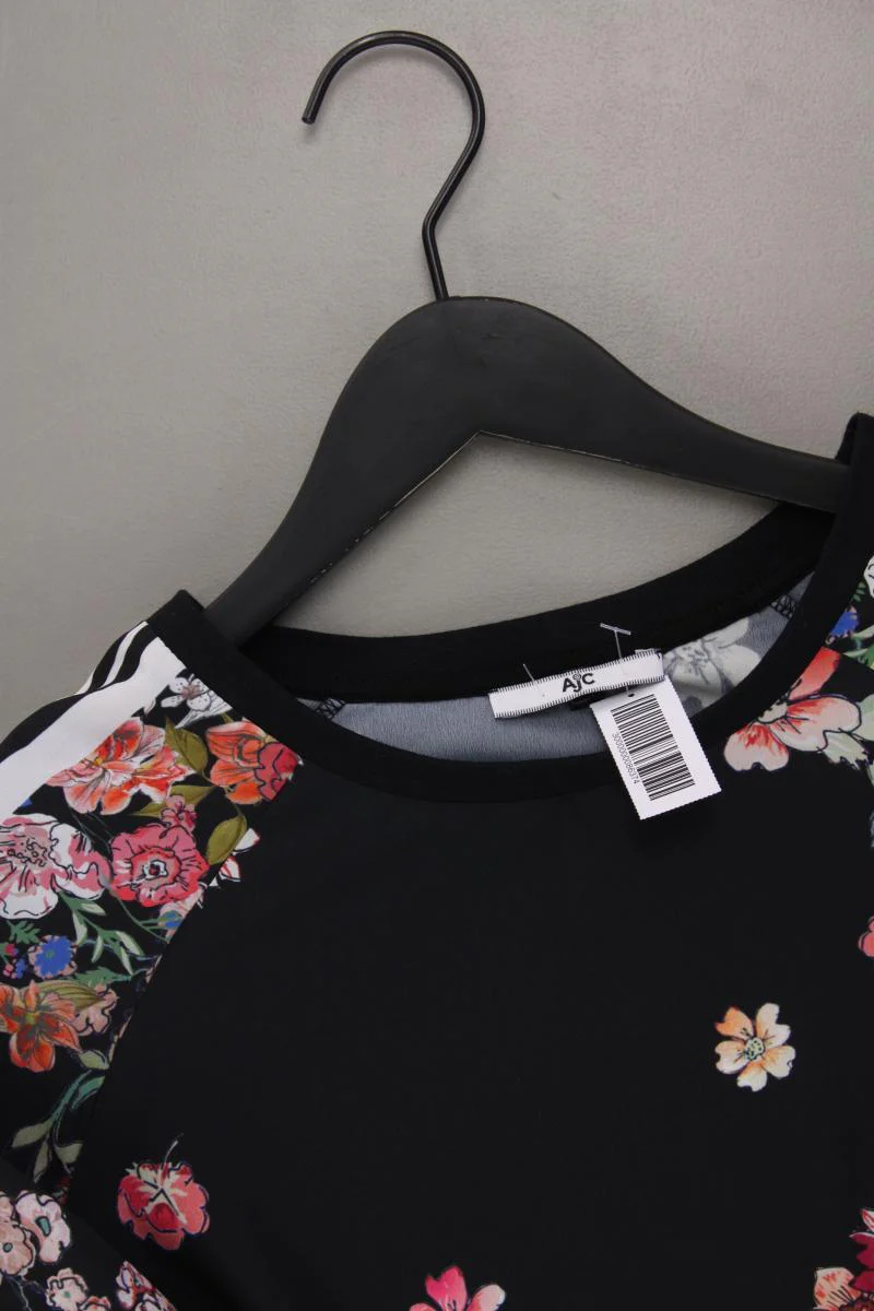AJC Fashion Langarmbluse Gr. 38 mit Blumenmuster schwarz aus Polyester - Image 2