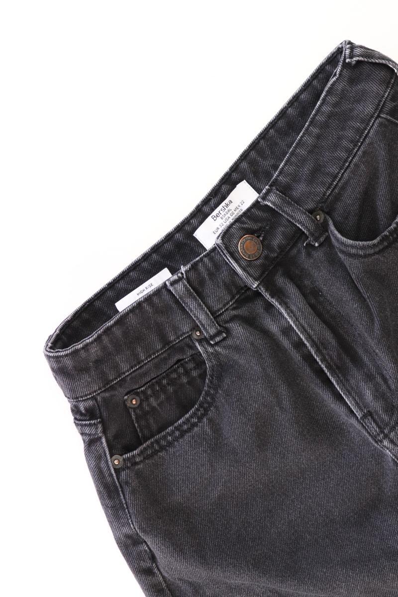 Bershka Jeansrock Gr. 32 schwarz aus Baumwolle - Image 3