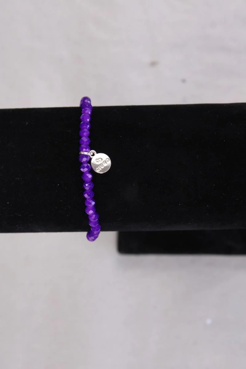 Giuno Armband neuwertig lila