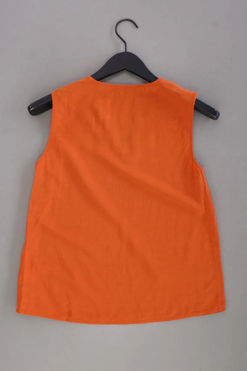 One more story Ärmellose Bluse Gr. 34 orange aus Viskose - Image 3