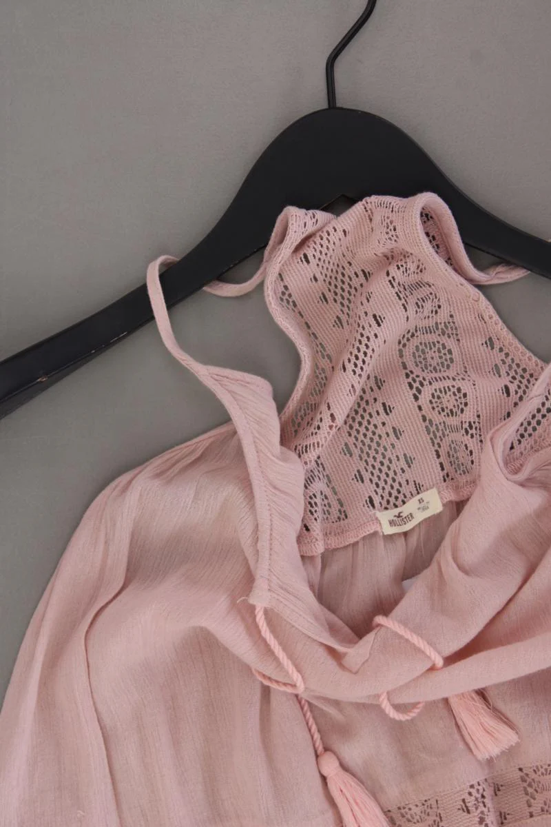 Hollister Spaghetti-Top Gr. XS rosa aus Baumwolle - Image 2