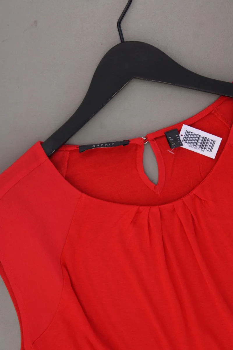 Esprit Ärmellose Bluse Gr. M neuwertig rot aus Viskose - Image 2