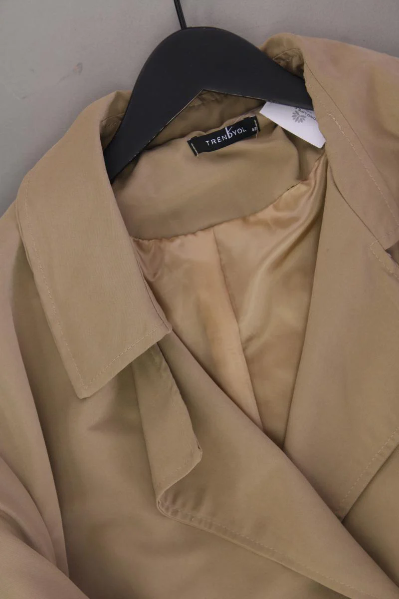 Trendyol Trenchcoat Gr. 42 braun aus Polyester - Image 2