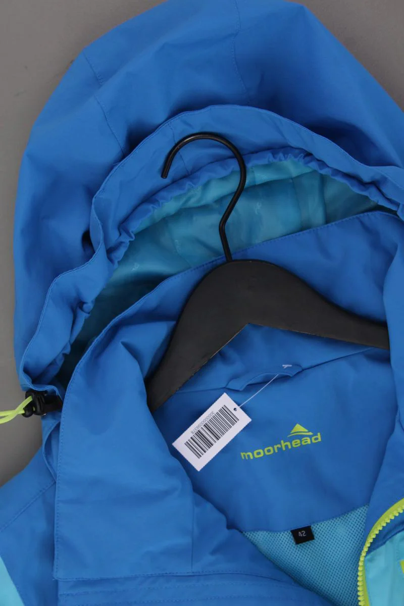 moorhead Kapuzenjacke Gr. 42 blau aus Polyester - Image 2