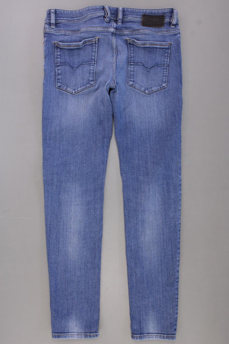 Diesel Skinny Jeans für Herren Gr. W31/L30 Modell Sleenker blau aus Baumwolle - Image 4