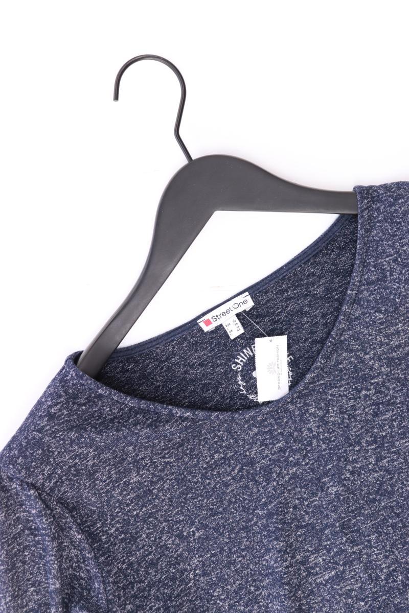 Street One Regular Shirt Gr. 42 3/4 Ärmel blau - Image 3
