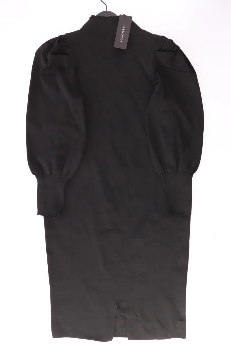 Trendyol Langarmkleid Gr. 48 neu mit Etikett schwarz aus Polyester - Image 2