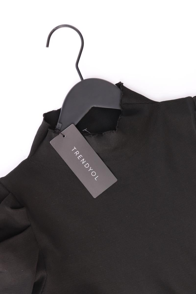 Trendyol Langarmkleid Gr. 48 neu mit Etikett schwarz aus Polyester - Image 3