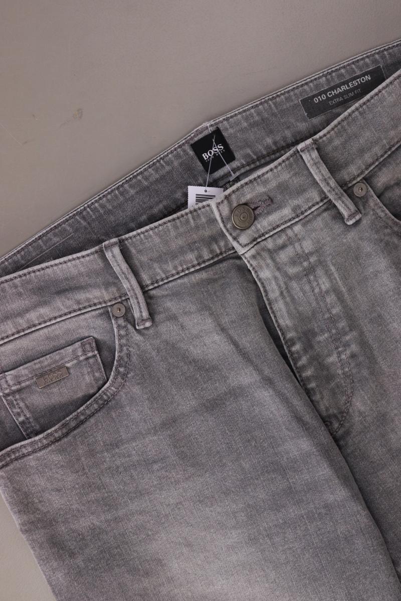 BOSS by Hugo Boss Straight Jeans für Herren Gr. W34/L36 grau aus Baumwolle - Image 3