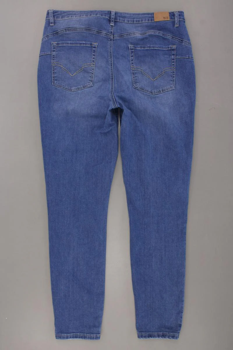 H.I.S. Skinny Jeans Gr. W36/L30 neuwertig blau aus Baumwolle - Image 3