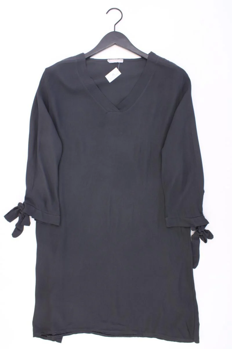 Made in Italy Langarmkleid Gr. OneSize grau aus Viskose