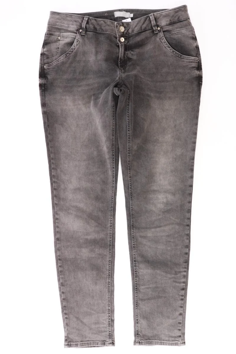 Betty & Co. Straight Jeans Gr. 42 grau aus Baumwolle