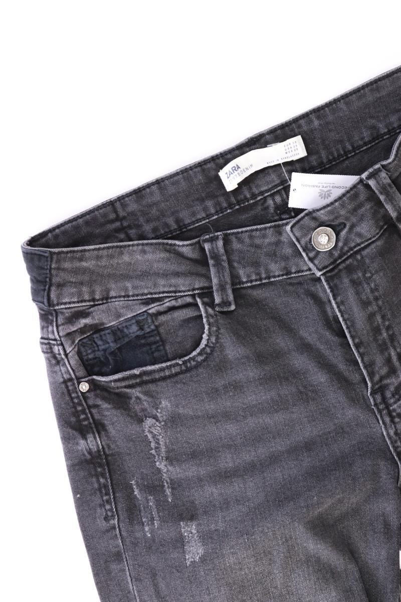 Zara Skinny Jeans Gr. 38 grau aus Baumwolle - Image 3