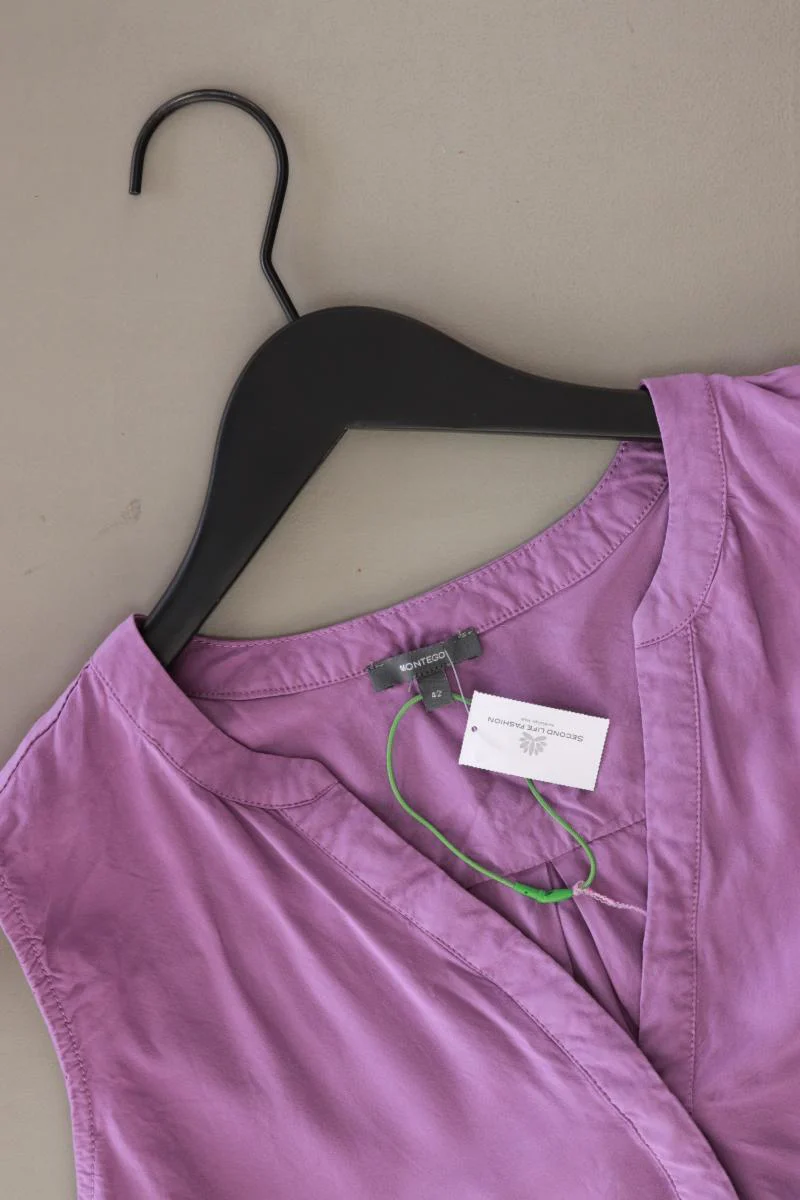 Montego Ärmellose Bluse Gr. 42 lila aus Viskose - Image 3