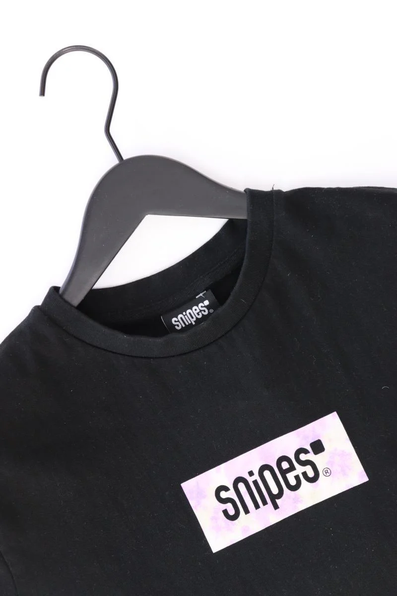 Snipes Printshirt für Herren Gr. S Kurzarm schwarz aus Baumwolle - Image 3