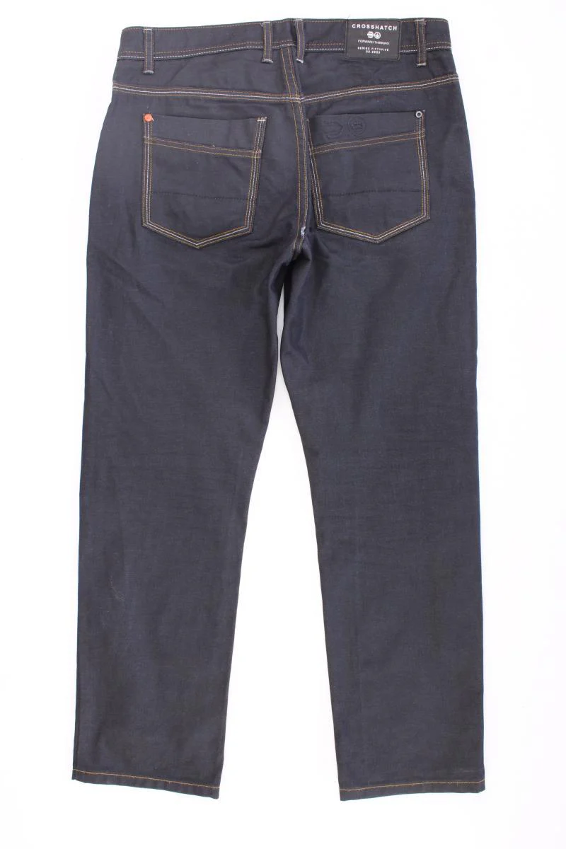 Cross Hatch Slim Jeans für Herren Gr. W34 Modell New Phoney grau aus Baumwolle - Image 3