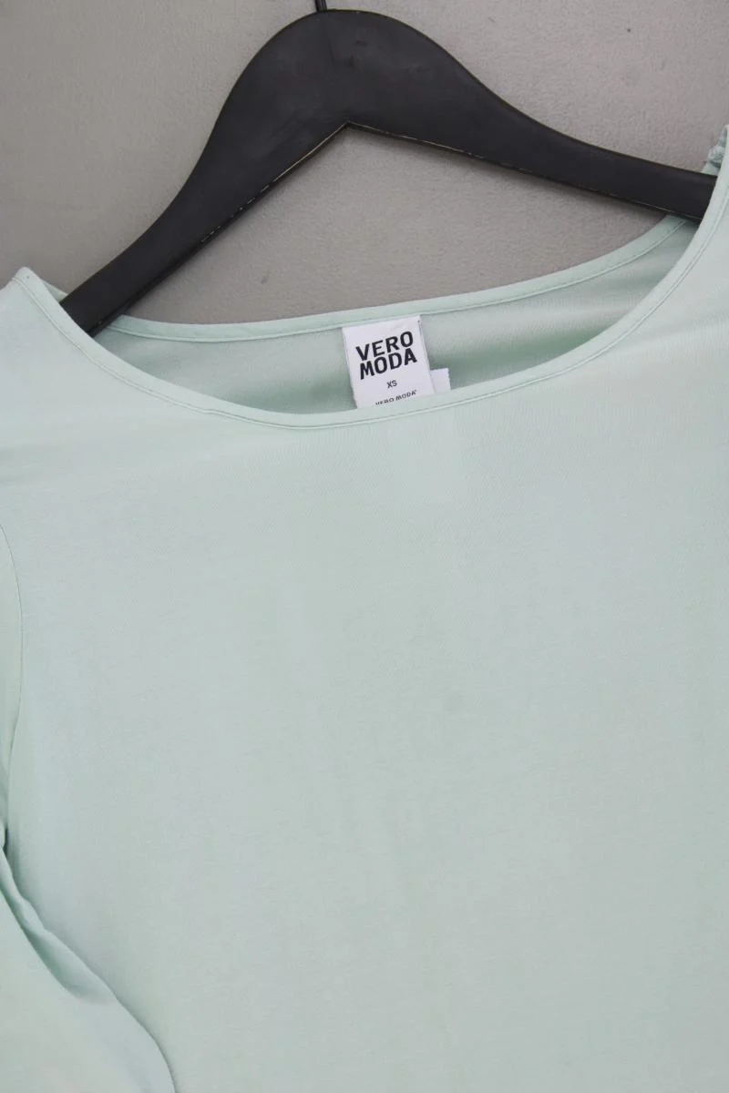Vero Moda Classic Bluse Gr. XS 3/4 Ärmel blau aus Viskose - Image 2