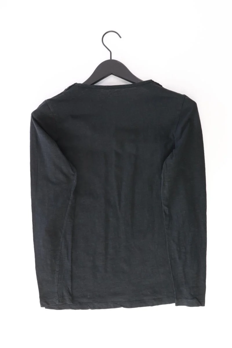 MARK ADAM Longsleeve-Shirt Gr. 38 Langarm schwarz aus Baumwolle - Image 2