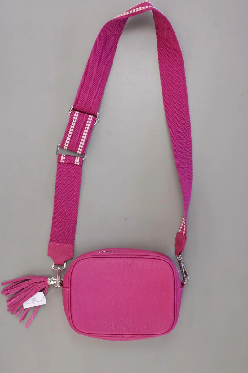 Umhängetasche Leder pink - Image 2