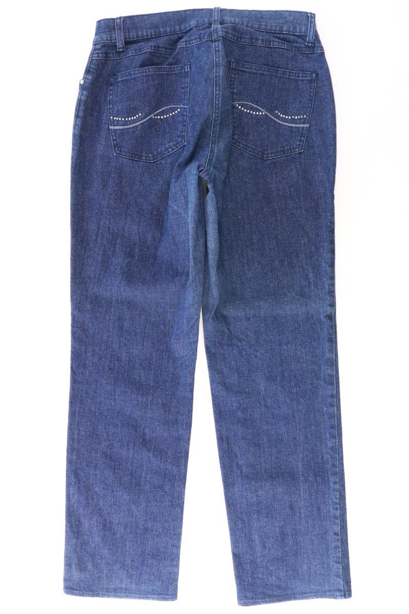 Helena Vera Straight Jeans Gr. Kurzgröße 19 blau aus Baumwolle - Image 2