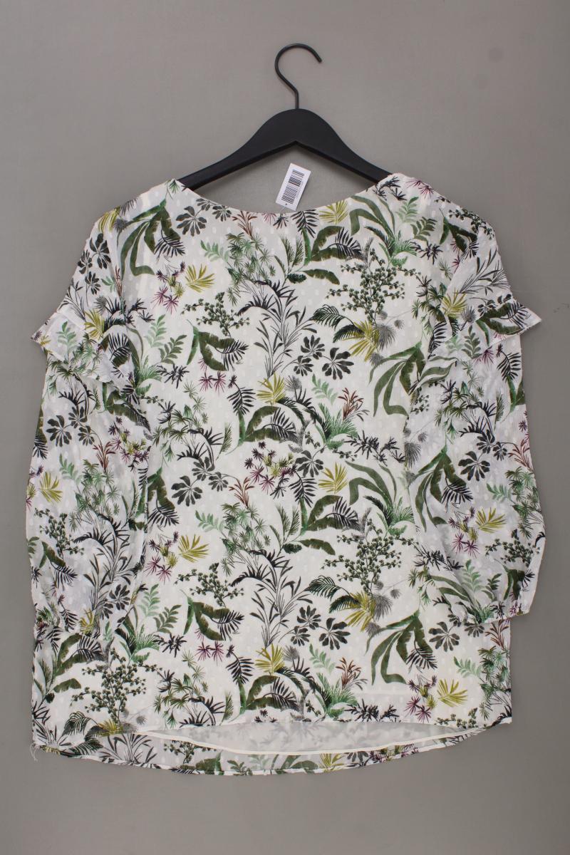 Esprit Oversize-Bluse Gr. 40 mit Blumenmuster 3/4 Ärmel mehrfarbig aus Polyester - Image 3