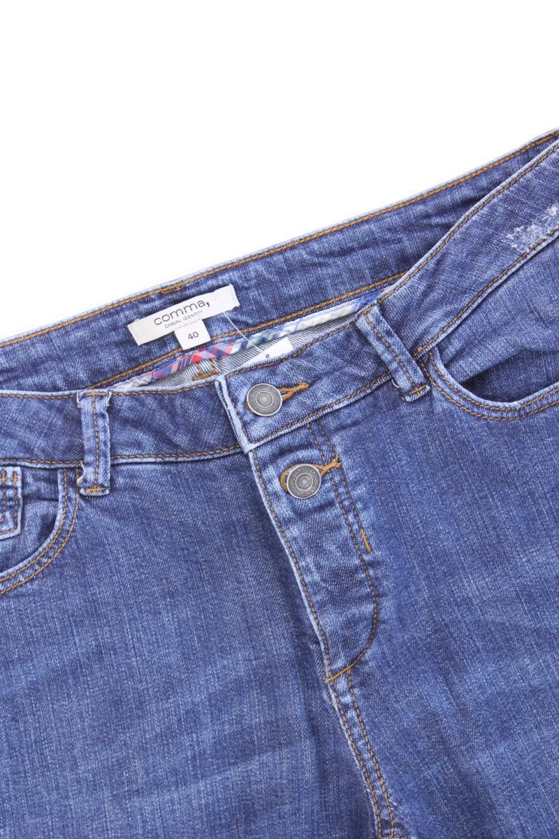 comma, Straight Jeans Gr. 40 blau - Image 2