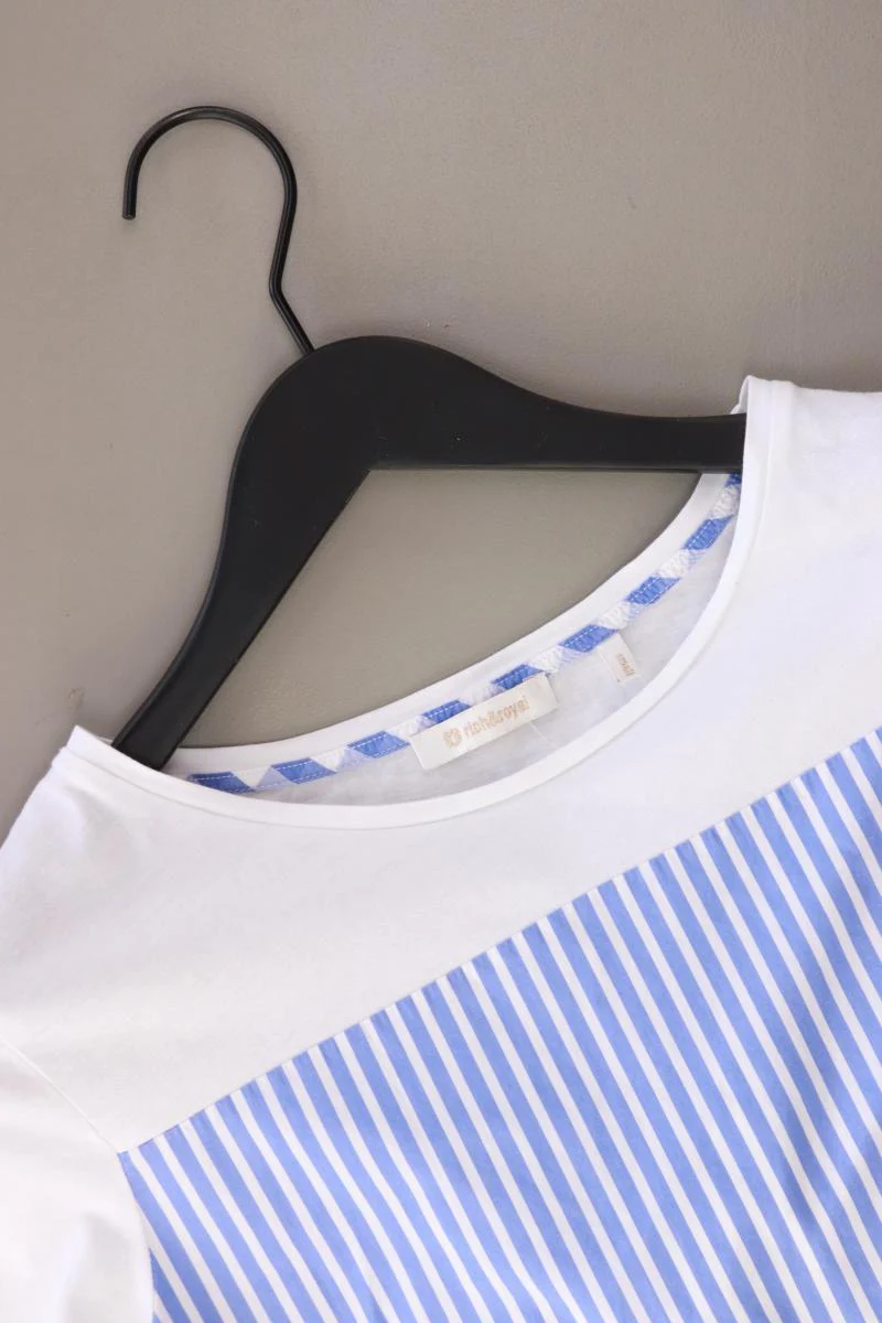Rich&Royal Ringelshirt Gr. S gestreift Kurzarm weiß aus Baumwolle - Image 3