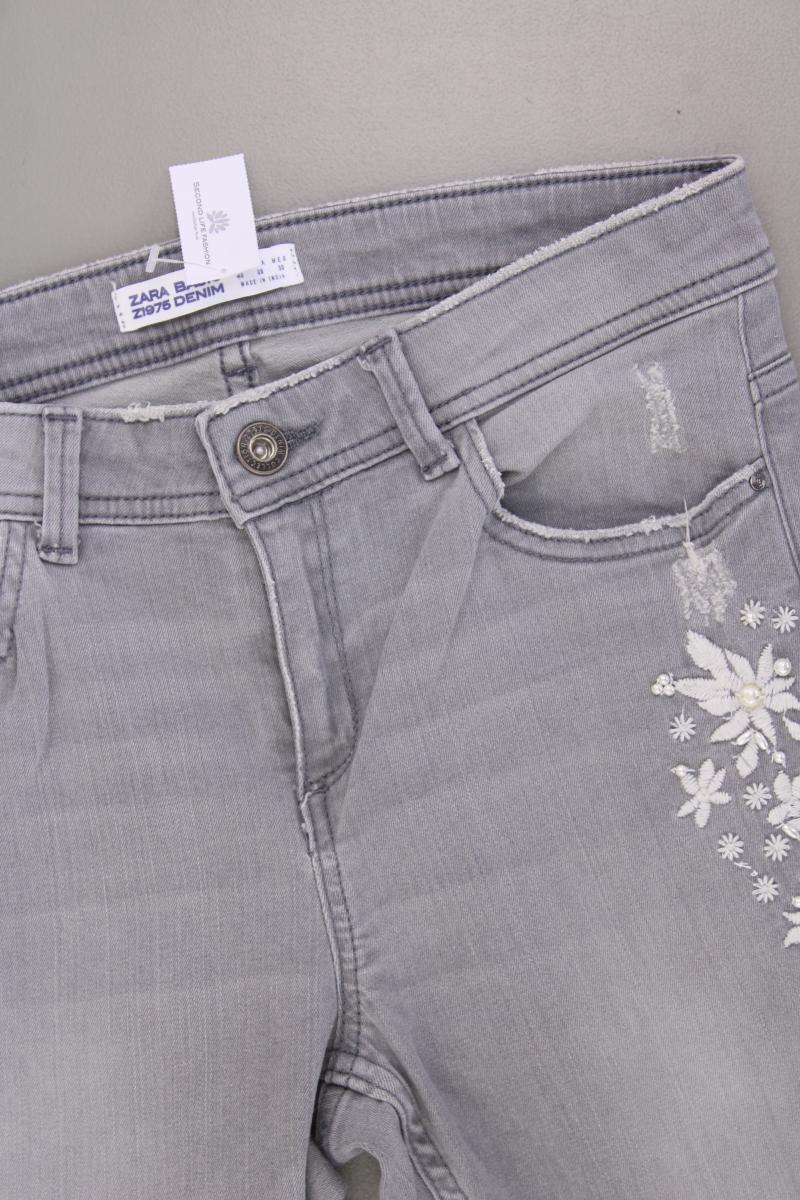 Zara Skinny Jeans Gr. 40 grau aus Baumwolle - Image 2