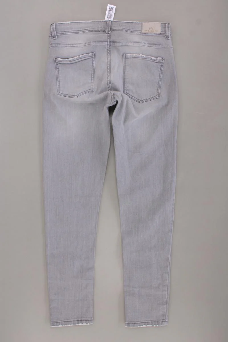 Zara Skinny Jeans Gr. 40 grau aus Baumwolle - Image 3