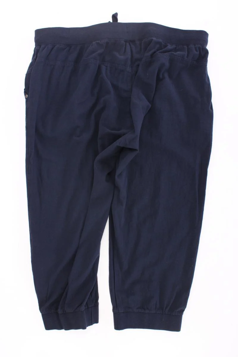 Kaffe 7/8 Hose Gr. 50 blau aus Baumwolle - Image 3