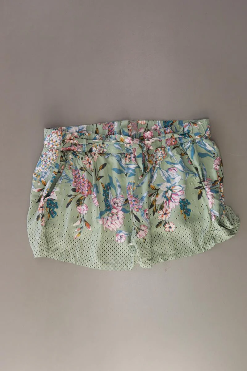Triumph Shorts Gr. L mit Blumenmuster grün aus Viskose