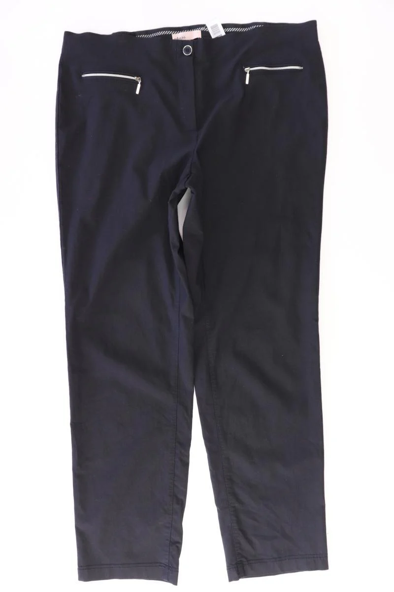 Adagio Stoffhose Gr. 48 schwarz aus Baumwolle
