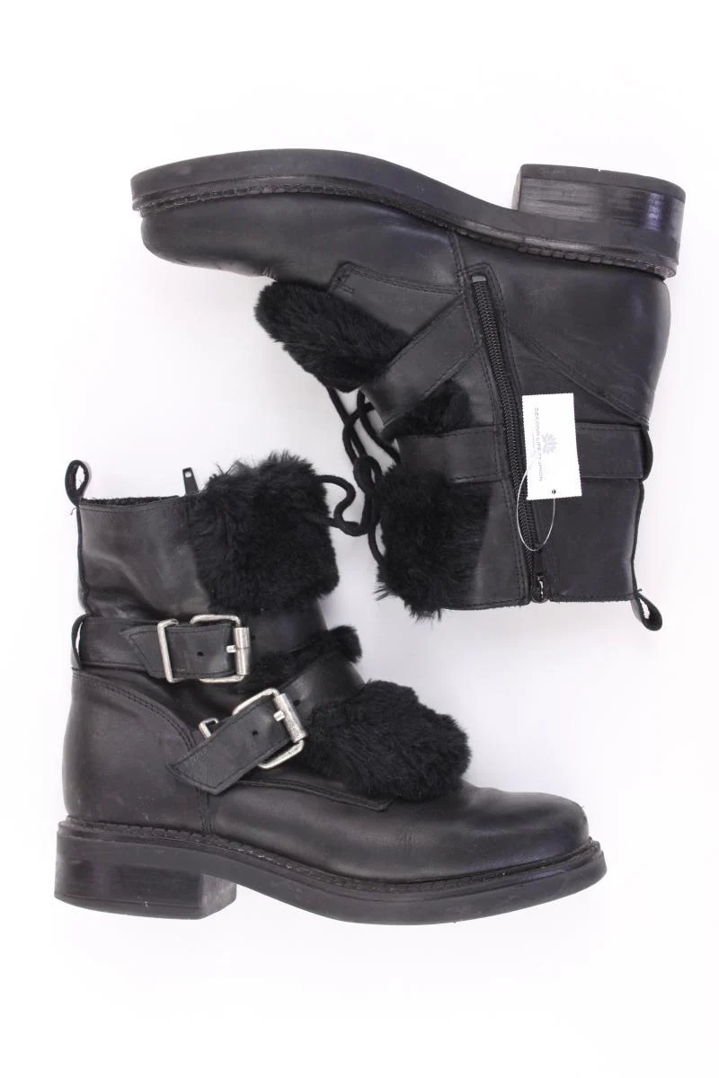 Stiefeletten Gr. 39 schwarz - Image 2