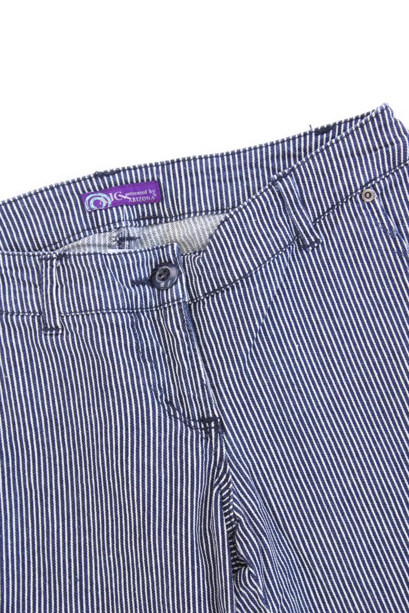 AJC Fashion Hose Gr. 36 gestreift blau aus Baumwolle - Image 2
