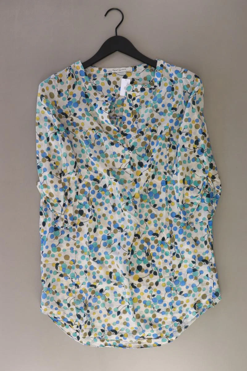 Zara Regular Tunika Gr. S blau aus Baumwolle
