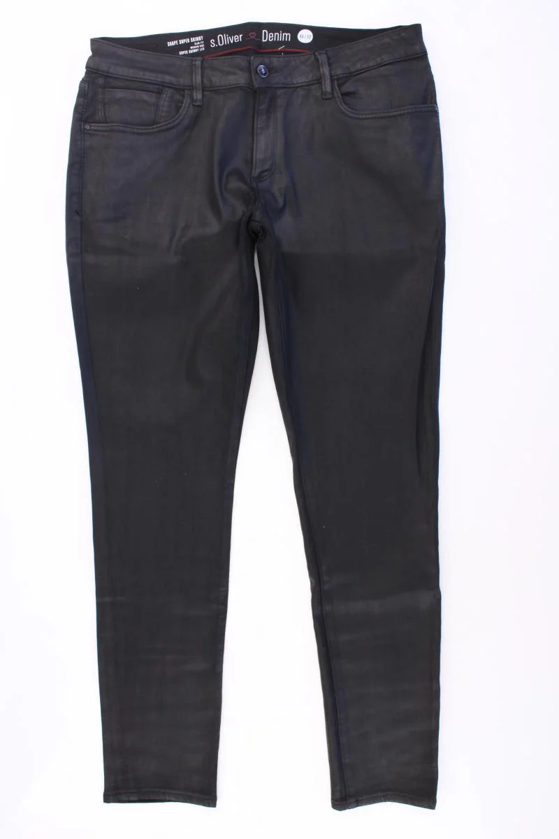 s.Oliver Five-Pocket-Hose Gr. 46/L32 neuwertig schwarz aus Modal