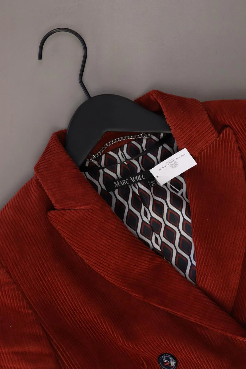 Marc Aurel Cordblazer Gr. 36 orange aus Baumwolle - Image 3