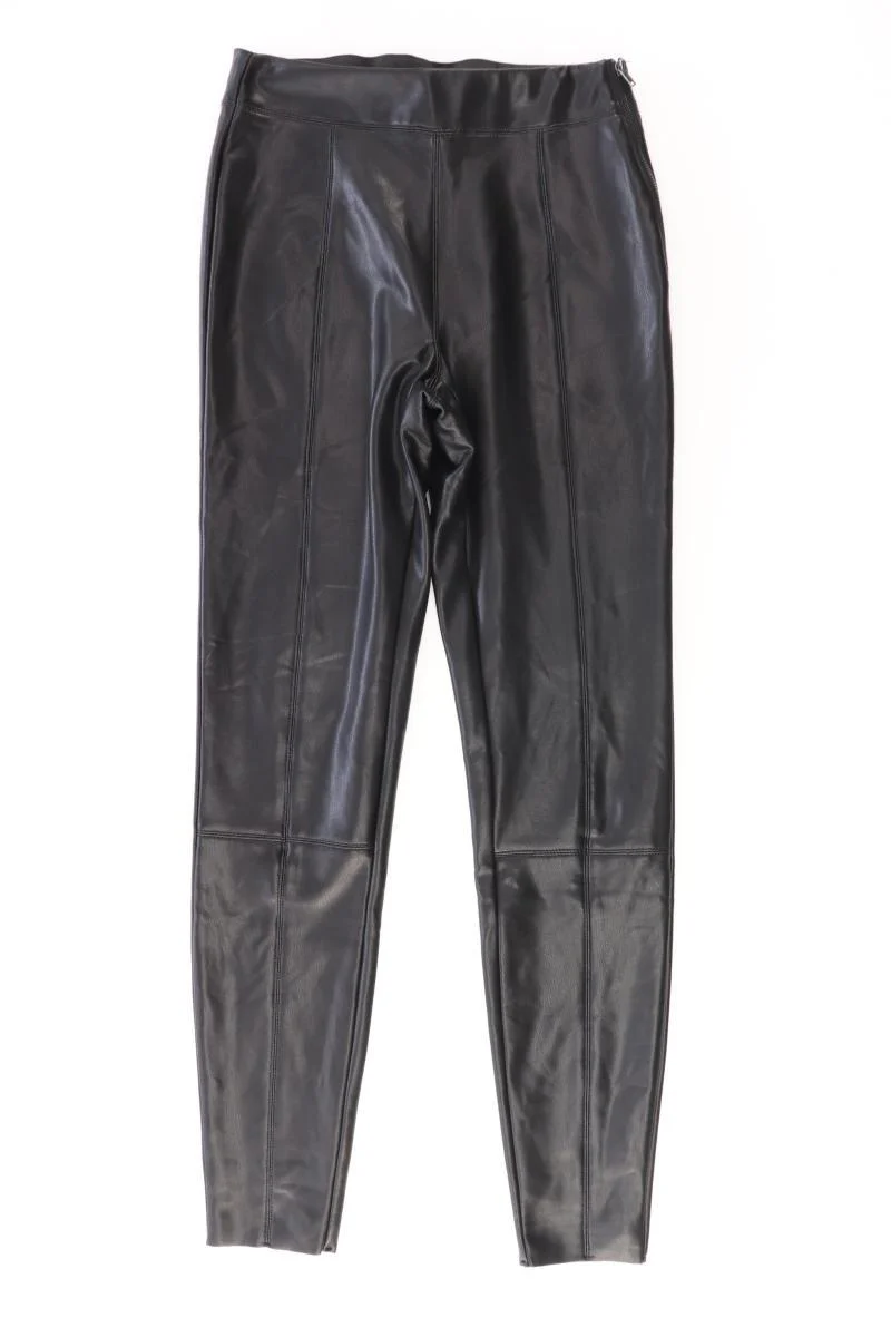 Topshop Leggings Gr. 34 schwarz aus Polyurethan