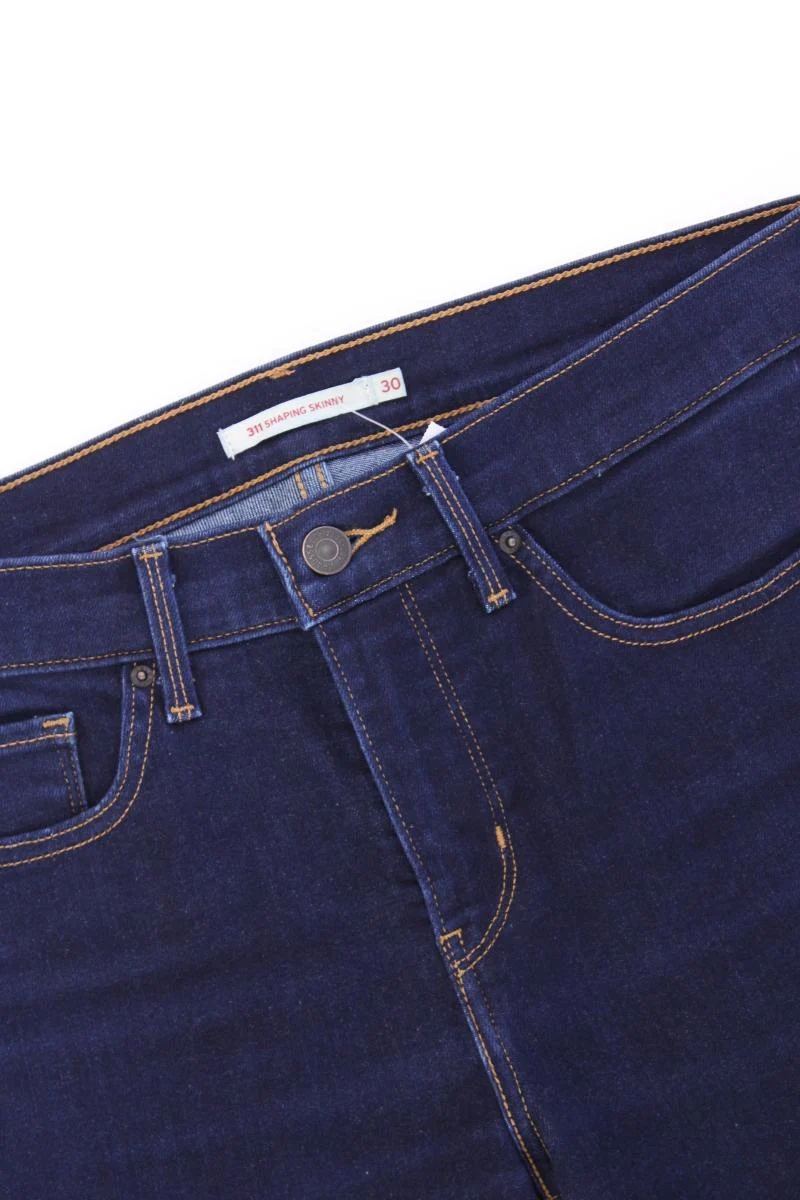 Levi's Skinny Jeans Gr. W30 blau aus Baumwolle - Image 2
