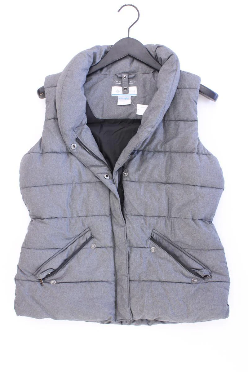 Columbia Steppweste Gr. M grau aus Polyester