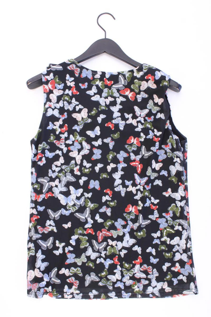 Cosima Classic Bluse Gr. 44 mit Blumenmuster Träger schwarz aus Polyester - Image 3